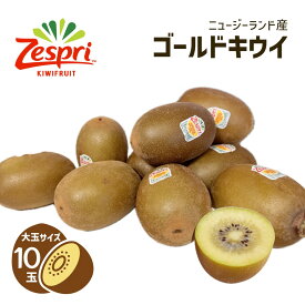 ニュージーランド産 ゼスプリ ゴールドキウイ 1箱10玉 サイズ27