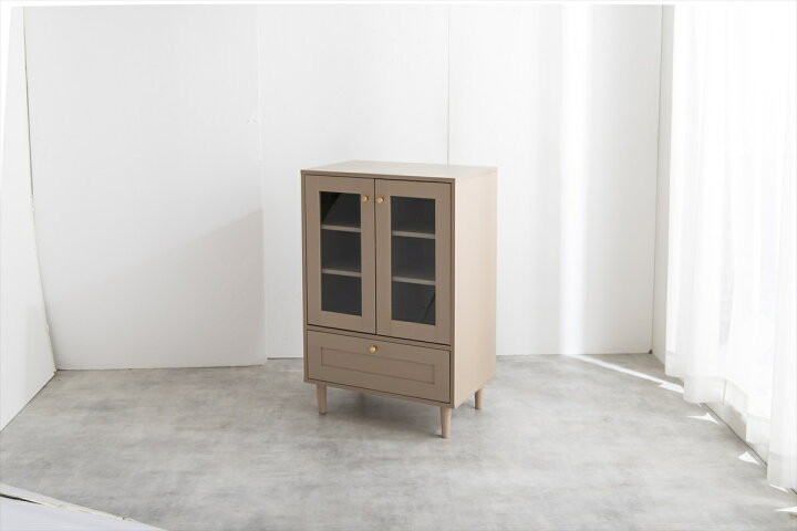 楽天市場】幅60cm Calan ガラスキャビネット メーカー直送 : Fleume 
