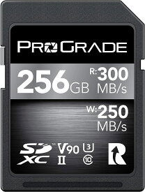 ProGrade Digital (プログレードデジタル) SDXC UHS-II V90 COBALT 300R メモリーカード 正規輸入品 (256GB)