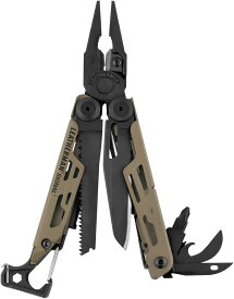 LEATHERMAN(レザーマン) マルチツール SIGNAL Coyote シグナル コヨーテ ナイロンケース付き 日本正規品 25年保証 LTJマーク入 SIG-CY SIG-CY