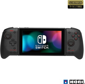 任天堂ライセンス商品 グリップコントローラー for Nintendo Switch クリアブラック Nintendo Switch対応