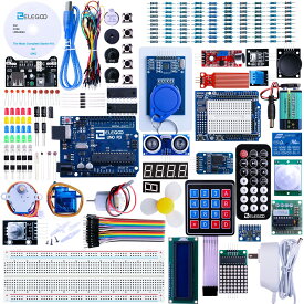 ELEGOO Arduino用のUNO R3 最終版スタータキット UNOチュートリアル付 (63 Items)