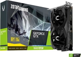 ZOTAC GAMING GeForce GTX 1660 SUPER Twin Fan グラフィックスボード ZTGTX1660S-6GBTWIN/ZT-T16620F-10L VD7109