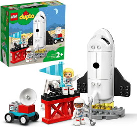 レゴ(LEGO) デュプロ デュプロのまち スペースシャトル 10944 ミッション ロケット おもちゃ 宇宙飛行士 フィギュア 1歳半 小さなお子様 アドベンチャー