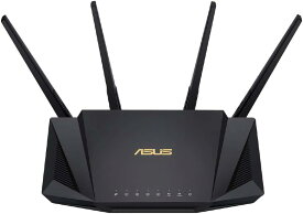 ASUS WiFi 無線 ルーター WiFi6 2402+574Mbps デュアルバンド RT-AX3000 V2 メッシュ機能付 3階建/4LDK PS5/Nintendo Switch/iPhone/android 対応