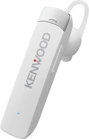 JVCケンウッド KENWOOD KH-M100-W 片耳ヘッドセット Bluetooth対応 連続通話時間 約4時間 左右両耳対応 テレワーク テレビ会議向け ホワイト