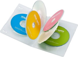 サンワサプライ DVDトールケース(6枚収納 10枚セット クリア) DVD-TN6-10CL