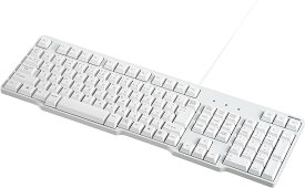 サンワサプライ USBキーボード ホワイト SKB-L1UN