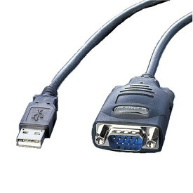 iBUFFALO Arvel USBシリアルケーブル USB1.1対応 1M シルバー SRC06USM