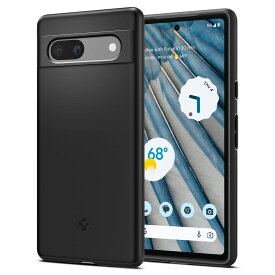 Spigen Pixel 7a ケース 薄型 レンズ保護 擦り傷防止 薄型カバー 軽量 指紋防止 シンプル マット仕上げ シン・フィット ACS05814 (ブラック)