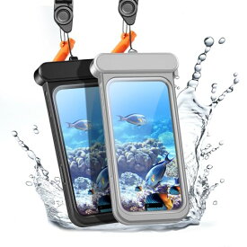 2枚セット/精密ボタン/水に浮くESR スマホ 防水ケース iPhone 15 Pro Max/14 Pro Max専用 防水ケース、水中タッチスクリーンとFace ID対応、IPX8防水・浮上設計で海やお風呂でも安心、水中で撮影・画面操作可能、キャリングストラップとインナートレイ付き、シュノーケリング