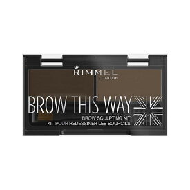 Rimmel (リンメル) RIMMEL ブロウ ディス ウェィ スカルプティング キット 003 ダークブラウン 3.27g