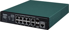 パナソニックLSネットワークス PN260894 10ポート PoE給電スイッチングハブ GA-ML8THPoE +