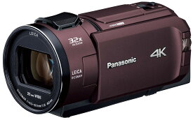 パナソニック 4K ビデオカメラ WX2M 64GB ワイプ撮り 光学24倍ズーム カカオブラウン HC-WX2M-T