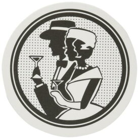 ナガオ 昭和モダン ペーパーコースター デュエット柄 100枚入 221103