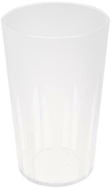 ナガオ キングタンブラー 410ml ナチュラル トライタン樹脂 日本製 TR-806N