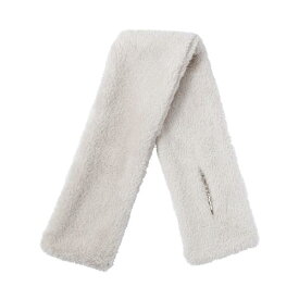 無印良品 再生ポリエステルあったかボア マフラー ユニセックス大人 DDA13A5A グレイッシュブラウン 14×92cm