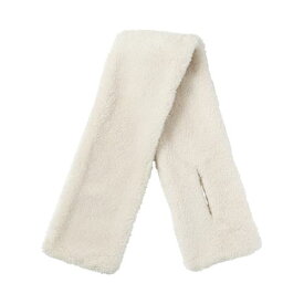 無印良品 再生ポリエステルあったかボア マフラー ユニセックス大人 DDA13A5A ライトベージュ 14×92cm