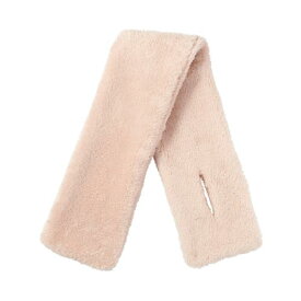 無印良品 再生ポリエステルあったかボア マフラー ユニセックス大人 DDA13A5A ピンク 14×92cm