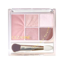 セザンヌ フェイスアイパレット 02 クラッシーピンク 2.85g 頬＆目元のメイクが1つで完成するパレット