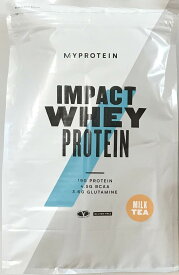 MyProtein マイプロテイン Impact ホエイプロテイン 2.5kg (限定フレーバー) ミルクティー