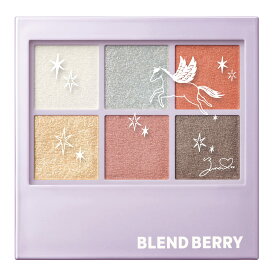 BLEND BERRY(ブレンドベリー) オーラクリエイション ホリデー限定カラー 104 (ホワイトベリーフローズンピンク)アイシャドウ アイカラー KOSE 1個 (x 1)