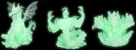 [Glow in the Dark ver. 3種セット] ディズニーヴィランズ Fantaisie Vignette (マレフィセント/ジャファー/ハデス)