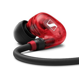 ゼンハイザー(Sennheiser) IE 100 PRO RED プロ用モニタリングイヤホン 赤 国内正規品 508942 カナル型 有線イヤホン