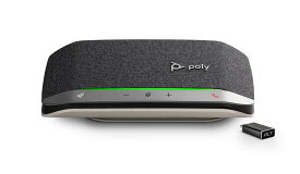 Poly （Plantronics） Sync 20+ スピーカーフォン USB-C/Bluetooth対応 Bluetoothドングル付属モデル 会議用 PC/Mac/スマートフォン対応 Teams/Zoom対応 簡易パッケージ