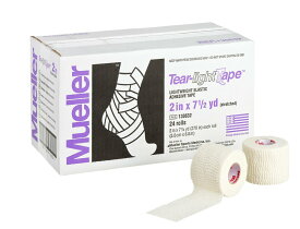 ミューラー(Mueller) ティアライトテープ ベージュ Tear light Tape Beige 50mm [24個入り] ソフト伸縮テープ チームパック 130632 ベージュ 50mm