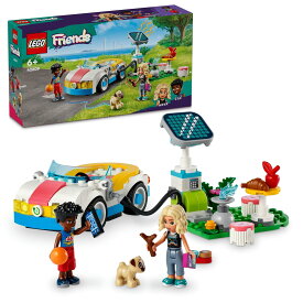 レゴ(LEGO) フレンズ 電気自動車と充電ステーション おもちゃ 玩具 プレゼント ブロック 女の子 男の子 子供 5歳 6歳 7歳 8歳 小学生 車 ミニカー ごっこ遊び 42609