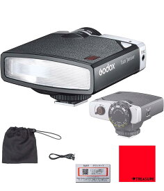 [国内正規代理店] Godox Lux Junior レトロカメラ ヴィンテージカメラ フラッシュ Sony Canon Fujifilm Nikon Olympus 対応 日本語説明書/クロス付 (Lux Junior)