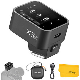 GODOX X3S X3-S フラッシュ トリガー 送信機 TTL 2.4G ワイヤレス 高速同期 TTL オート/マニュアル/マルチフラッシュ X3 送信機 ソニー Sonyカメラに対応 (X2T-S XPro-S XProII-S アップグレードバージョン)