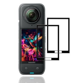 2枚セット 用 Insta360 X4 ガラスフィルム 2枚 Insta360 X4 フィルム 日本旭硝子素材 9H強度 対応 Insta360 X4 保護フィルム 強化ガラス 高透過率 3D Touch対応 飛散防止 高感度 耐衝撃 指紋・汚れ防止 ゼロ気泡 ラウンドエッジ加工 簡単貼り付け