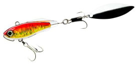 DUEL(デュエル) () ルアー スピンテール ハードコア ソリッドスピン シーバス・ヒラメ 釣具 釣り具 海釣り 淡水 シーバス 50mm 22g F1183-HGR-アカキン