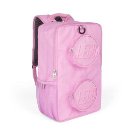 レゴレゴブロックバックパック-パープル機内持ち込み手荷物。, ライトピンク, One Size, 従来のバックパック。