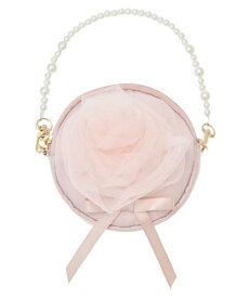 [メゾン ド フルール] チャーム コットンキャンディラウンドポーチチャーム レディース ピンクベージュ