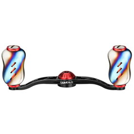 ゴメクサス CH90 リールハンドル ダイワ (Daiwa) ベイトリール互換 90mm（タトゥーラ/ジリオン/月下美人）シマノ(Shimano)互換（アンタレス/メタニウム/スコーピオンDC） パワーゲーム用両軸対応 耐塩害アルミ製 ハンドルノブ付属 シーバス/バス釣り 左右兼用