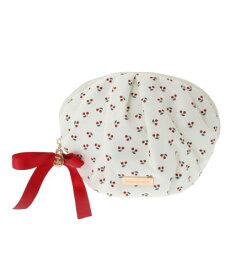 [メゾン ド フルール] ポーチ・巾着 チェリープリントポーチ レディース アイボリー