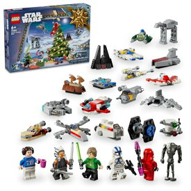 レゴ(LEGO) スター・ウォーズ スター・ウォーズ アドベントカレンダー2024 おもちゃ 玩具 クリスマスプレゼント プレゼント ブロック 男の子 女の子 子供 5歳 6歳 7歳 8歳 小学生 知育 人気 クリスマス ギフト Christmas スターウォーズ Star Wars 75395