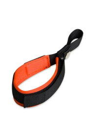 YFFSFDC犬 ラロック 伸縮 リード用 ストラップ フリーハンドストラップ サイズ 調整可能 リード (オレンジ)