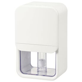 オーム(OHM) 除湿機 除湿器 小型 コンパクト ペルチェ式 湿気取り 省エネ 霜取り機能＆ナイトランプ付き 湿気 梅雨対策 ライト付き タンク容量800ml AC電源 ホワイト DH-100-W 08-3317 オーム電機