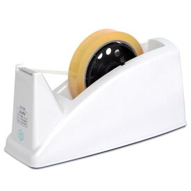 プラス テープカッター 抗菌仕様 ホワイト TC-101K 31-099