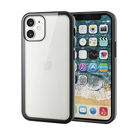 エレコム iPhone 12 mini ケース 360度保護 ブラック PM-A20AHV360HBK