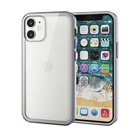 エレコム iPhone 12 mini ケース 360度保護 シルバー PM-A20AHV360HSV