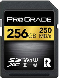ProGrade Digital (プログレードデジタル) SDXC UHS-II V60 GOLD 250R メモリーカード 正規輸入品 (256GB)