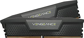 CORSAIR DDR5-5200MHz デスクトップPC用 メモリ VENGEANCE DDR5 64GB 32GB 2枚 CMK64GX5M2B5200C40 (PC5-41600)