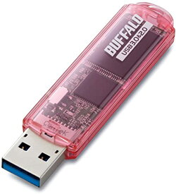 BUFFALO USB3.0対応 USBメモリ スタンダード 16GB ピンク RUF3-C16GA-PK