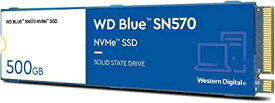 Western Digital ウエスタンデジタル 内蔵SSD 500GB WD Blue SN570 (読取り最大 3,500MB/秒) M.2-2280 NVMe WDS500G3B0C-EC 国内正規代理店品