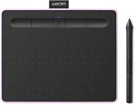 ワコム ペンタブレット Wacom Intuos Smallワイヤレス クリスタ付き ピンク Androidにも対応 データ特典付き TCTL4100WL/P0